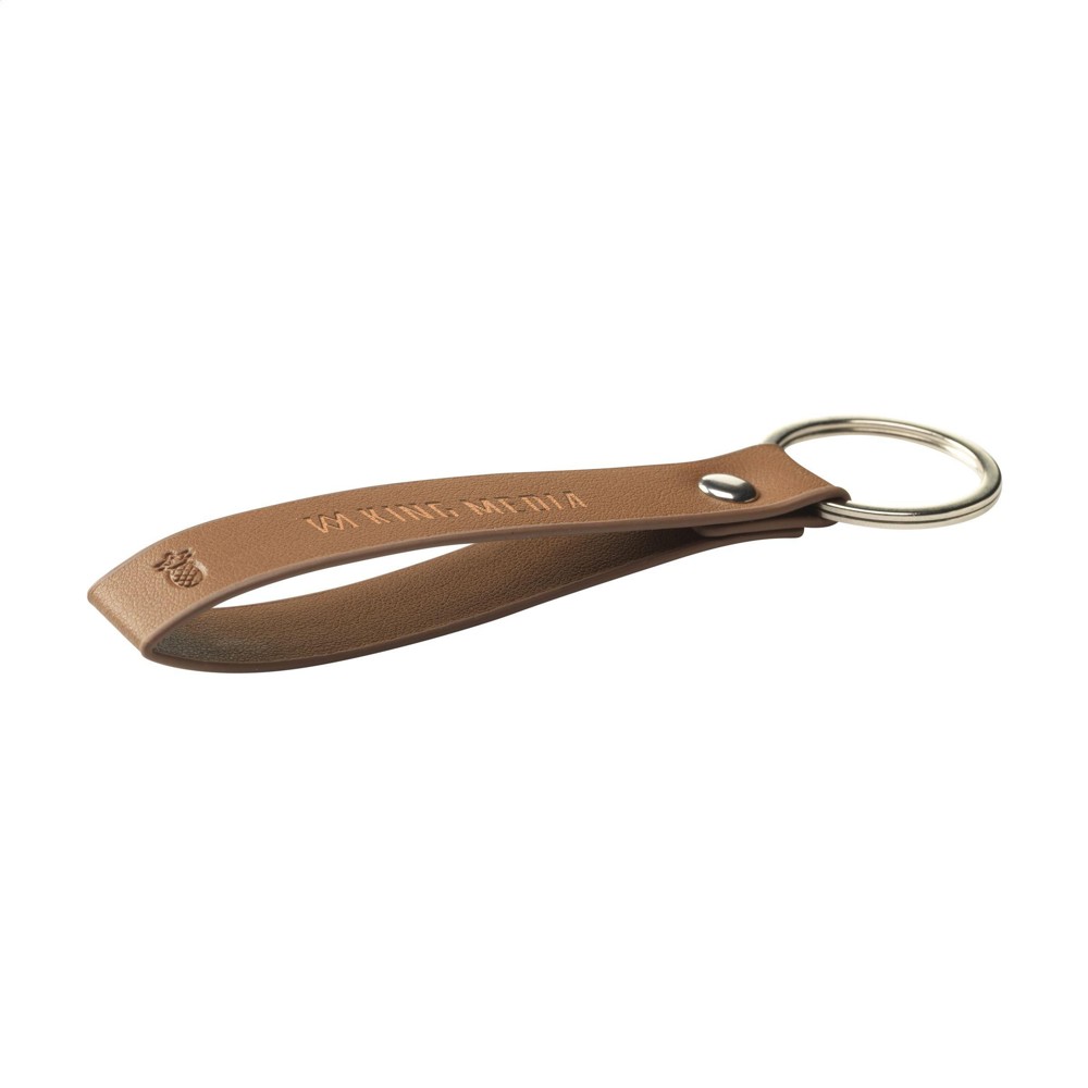Vegan Pineapple Leather Keyring sleutelhanger