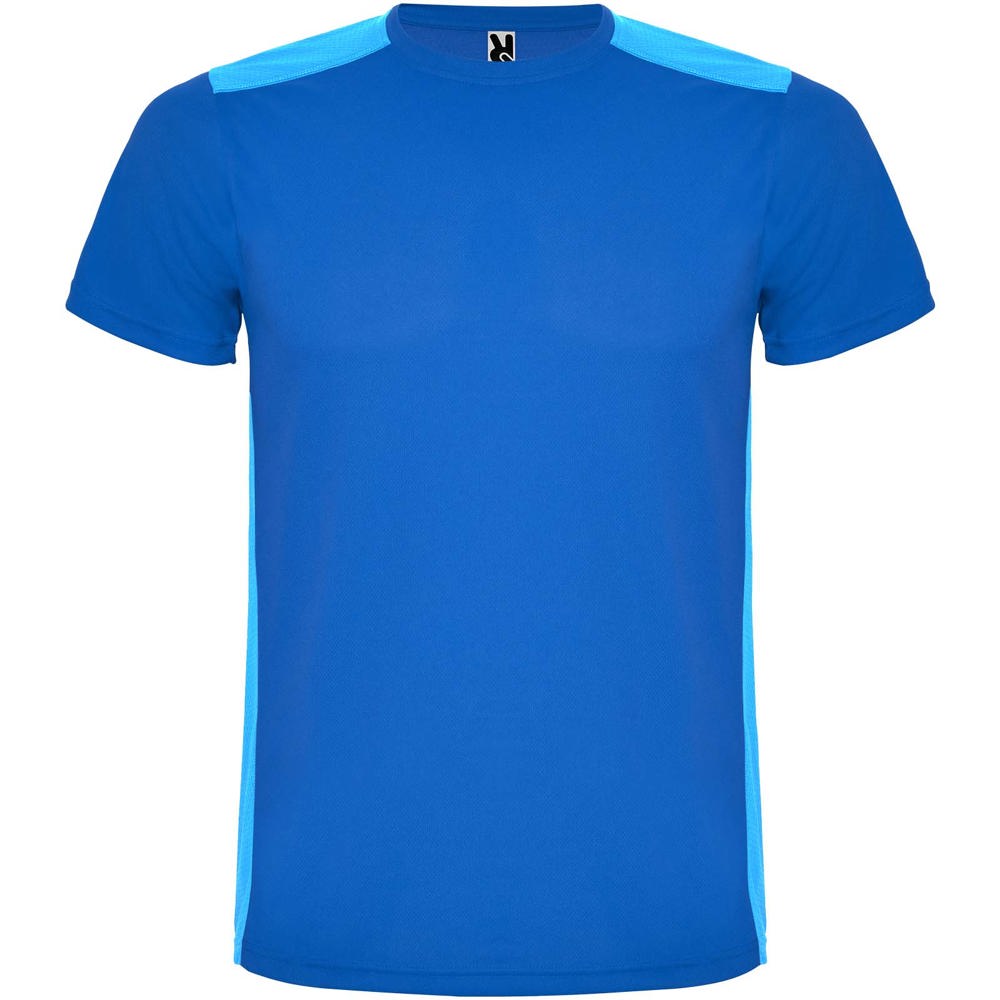 Detroit 130 g/m² sportshirt met korte mouwen voor kinderen - Koningsblauw