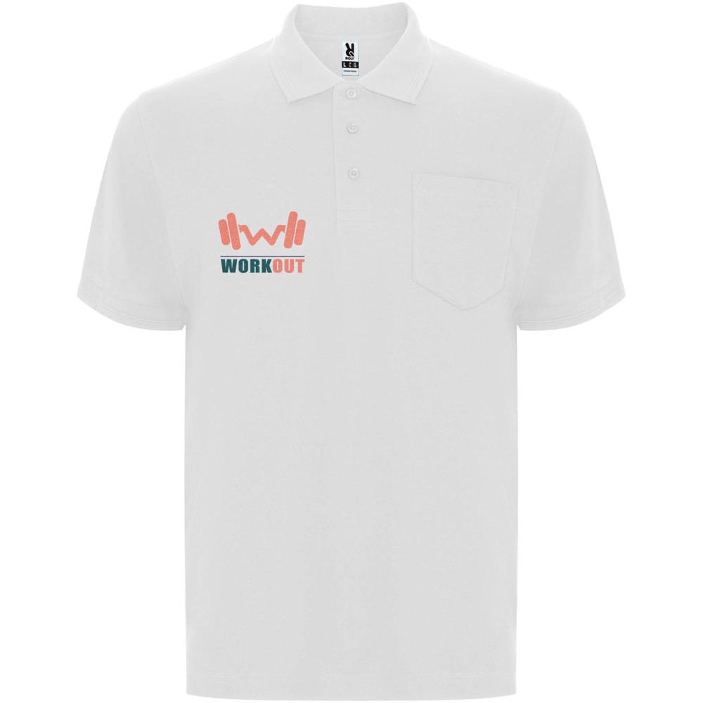 Centauro 220 g/m² Premium unisex polo met korte mouwen