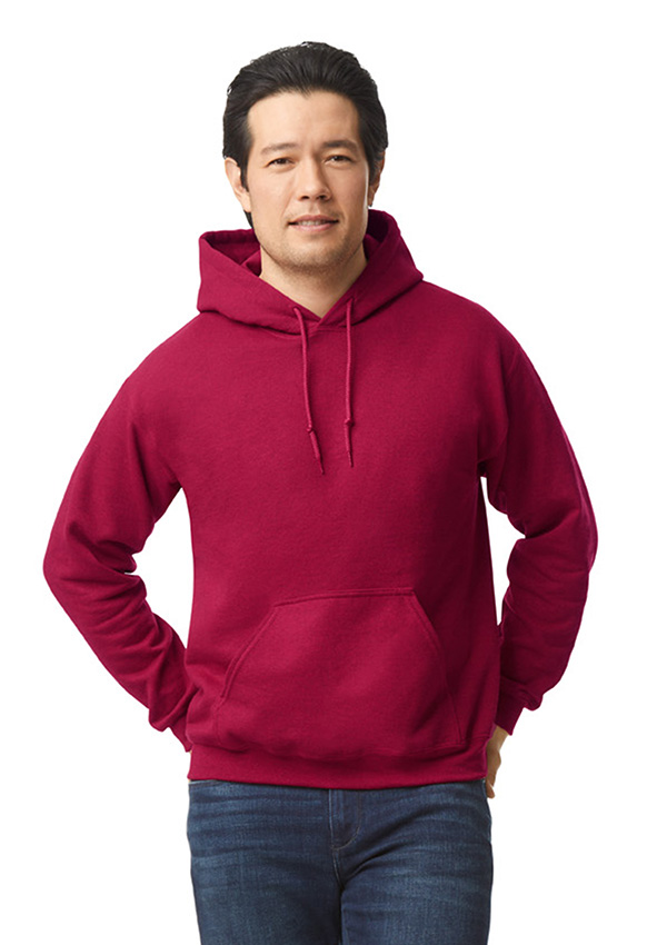 Gildan Heavy Blend Hooded Sweater - 246 Antique Cherry Red