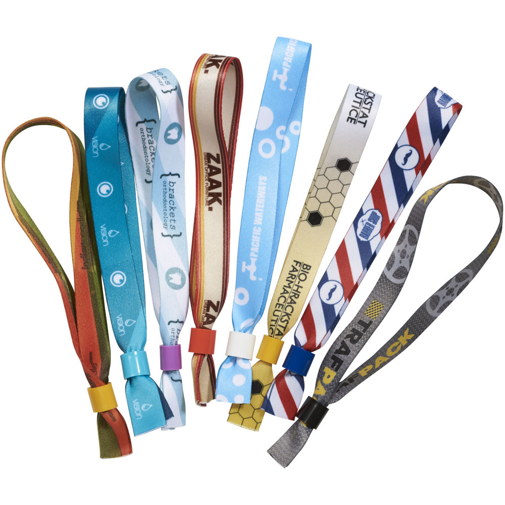 El sublimatie polsband - kunststof sluiting