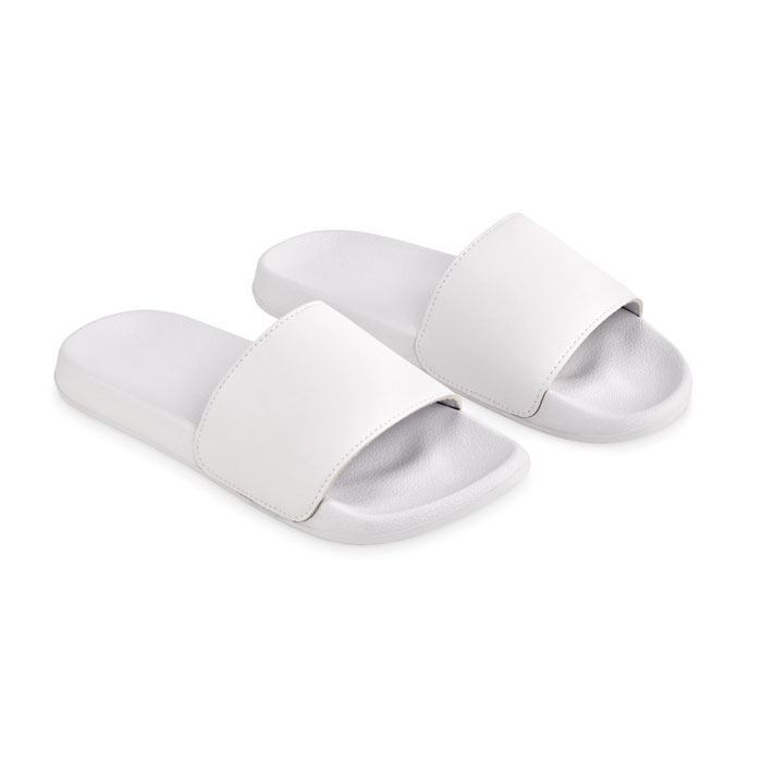 KOLAM - Slippers anti-slip maat 40/41 - Wit