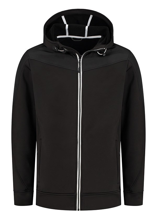 Lemon & Soda Hooded Jacket - Black