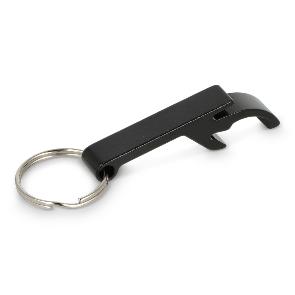 Flesopener sleutelhanger - Zwart