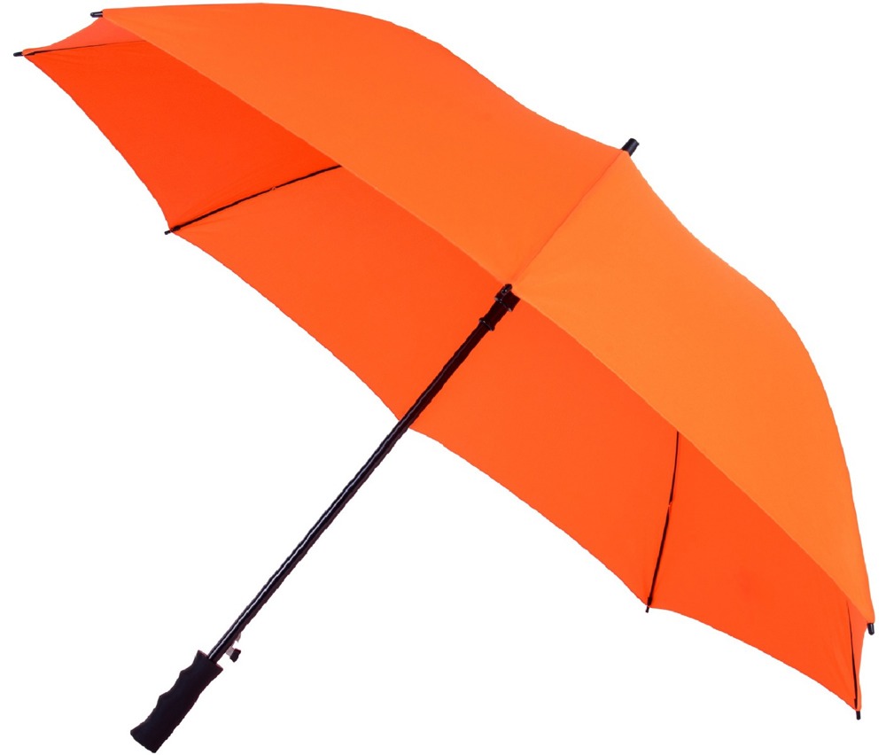 FALCONE - Golfparaplu - Automaat - Windproof - 120 cm - oranje (± PMS 021C)