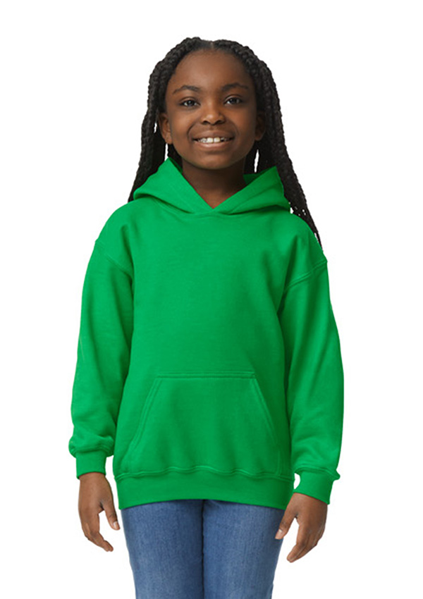 Gildan Heavy Blend Hooded Sweater for kids - 167 Irish Green