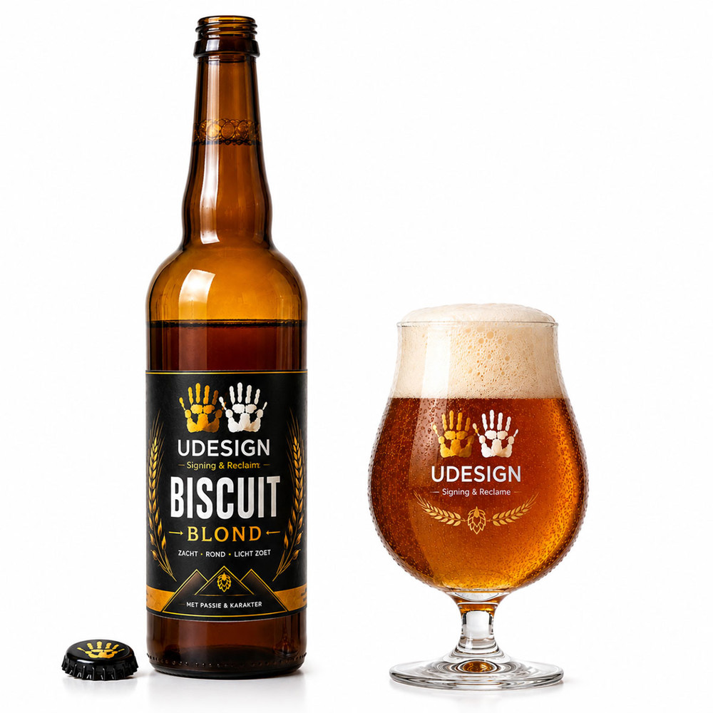 Biscuit Blond 75 cl - ambachtelijk gebrouwen bier
