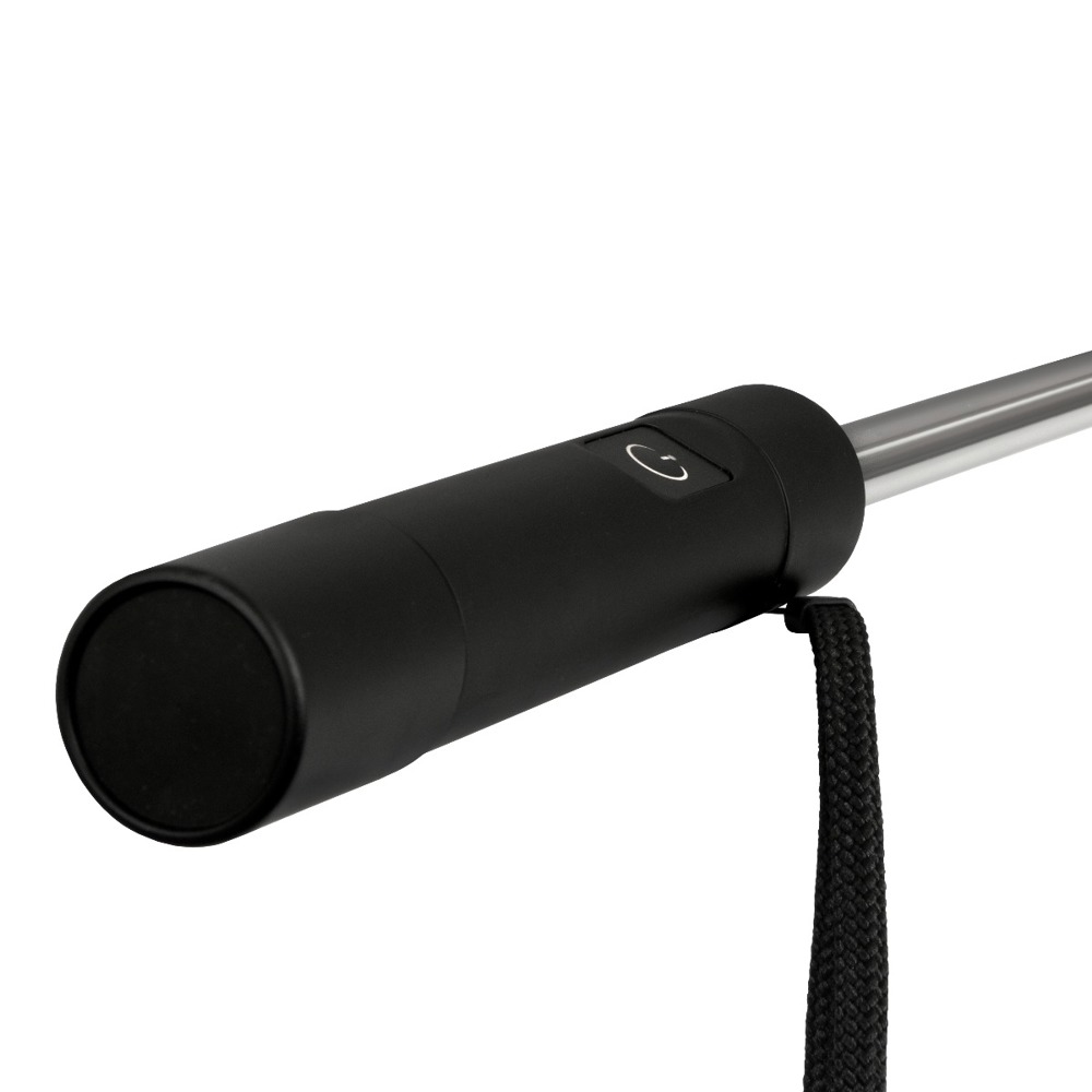 FALCONE - Personal Parasol - Handopening - Windproof - 105 cm - Zwart