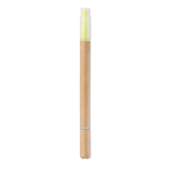 DUO PAPER - 2-in-1 kartonnen balpen