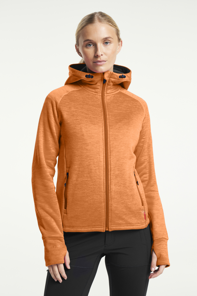 TXlite Hoodie Zip Women - Donker Oranje