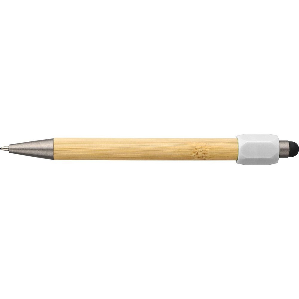 Balpen Fenn | Bamboe | Spinner - Wit