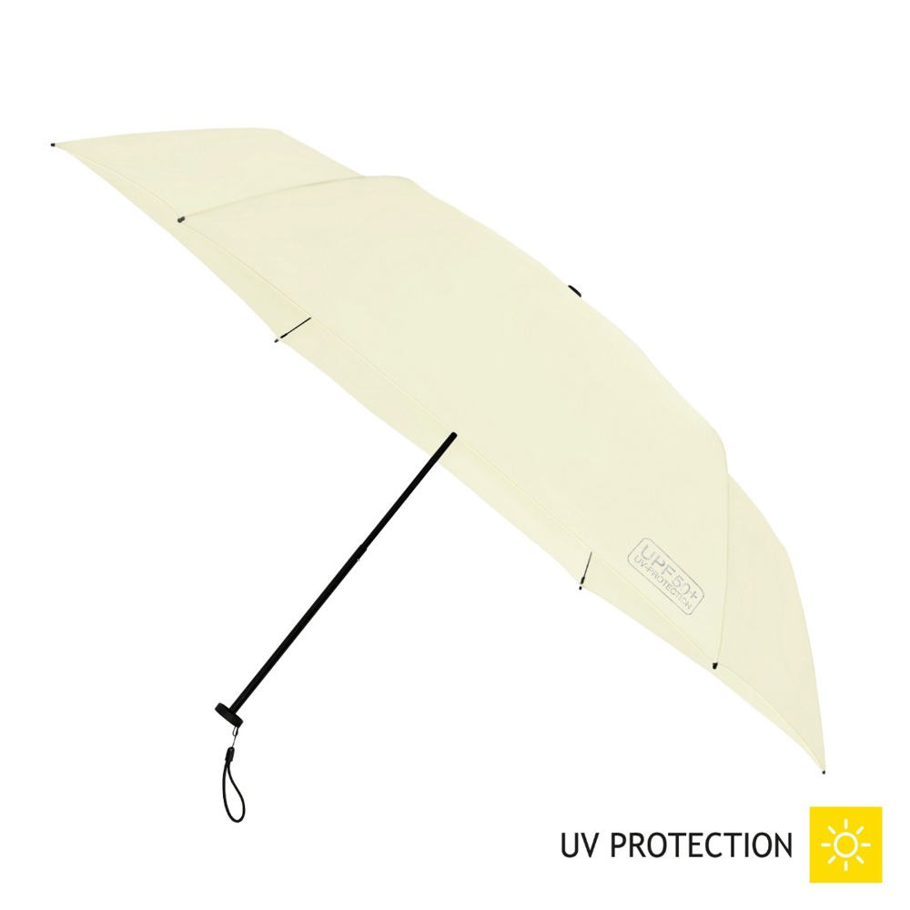FALCONETTI - Opvouwbare zomerparaplu - Handopening - Windproof - 91 cm - Gebroken wit (± PMS OFFWHITE)