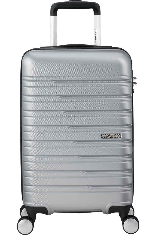 American Tourister Flashline Spinner 55cm length 35cm - Sky Silver