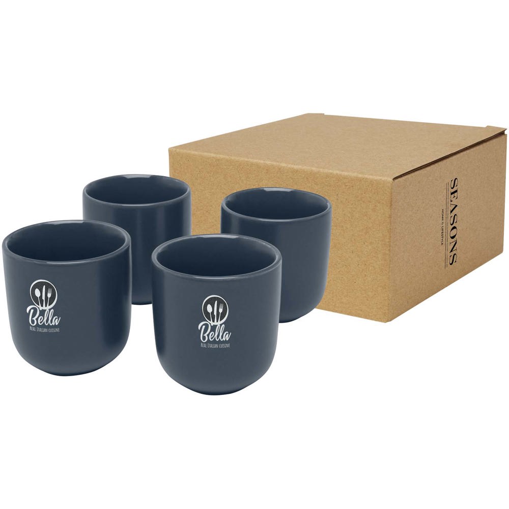 Male 90 ml 4-delige set espressokopjes