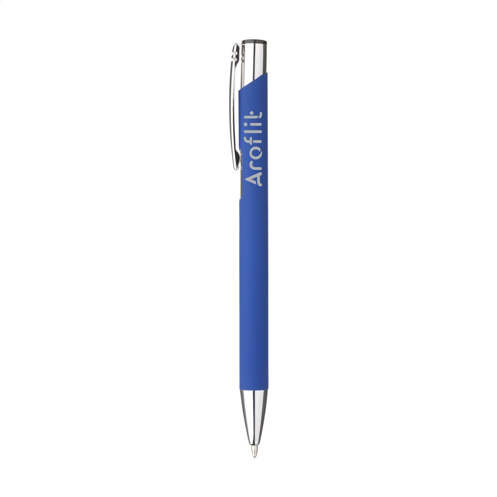 Ebony Soft Touch pennen - donkerblauw (± PMS 7686)