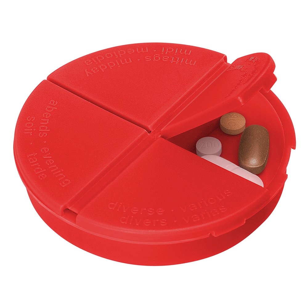 Pillendoosje "Gamma" - Rood