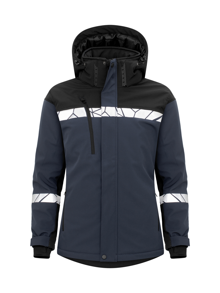 7418 GEVOERDE SOFTSHELL JAS DAMES