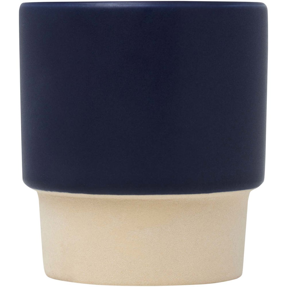 Olympia 130 ml stapelbare expressokop met kleibodem