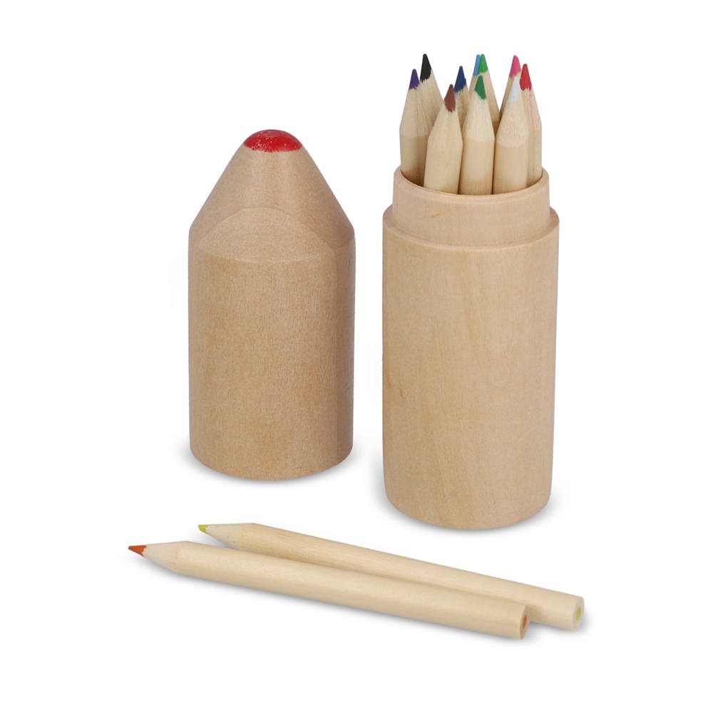 Premium houten kleurpotlodenset 
