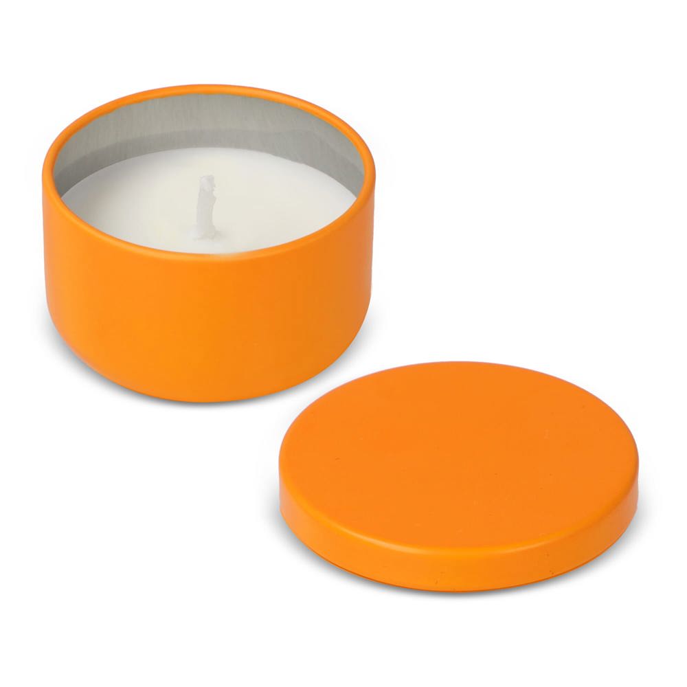 Asana plantaardige kaars in gerecycled blik