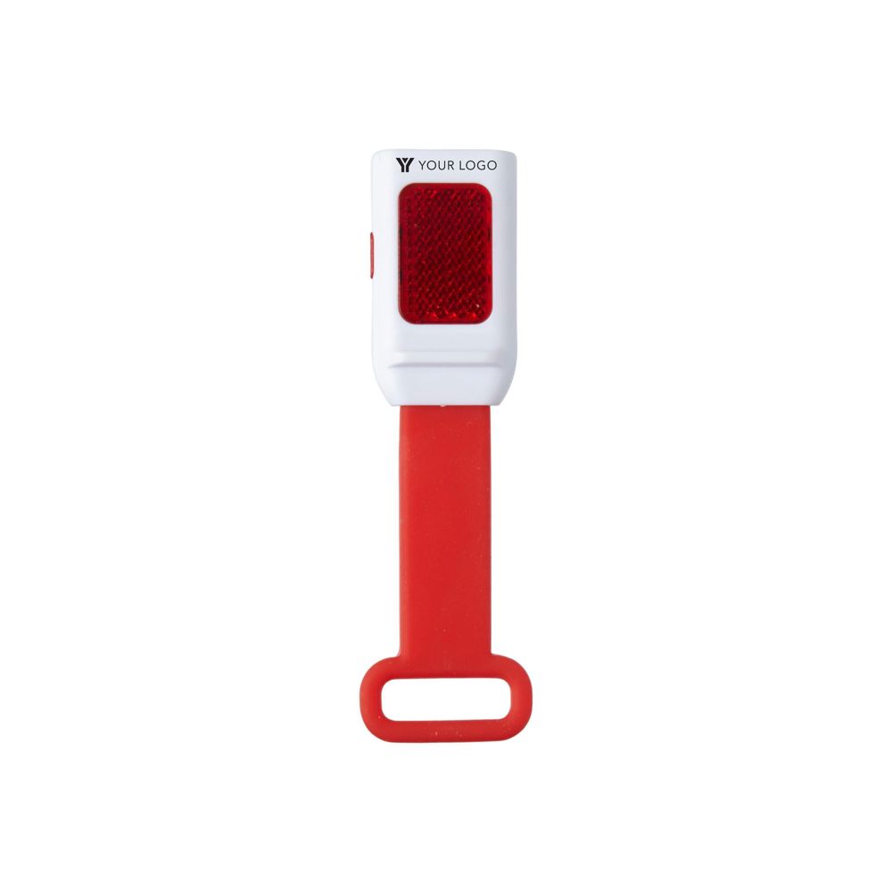 Fietslamp Duncan | Kunststof | 3+1 LED | Siliconen band