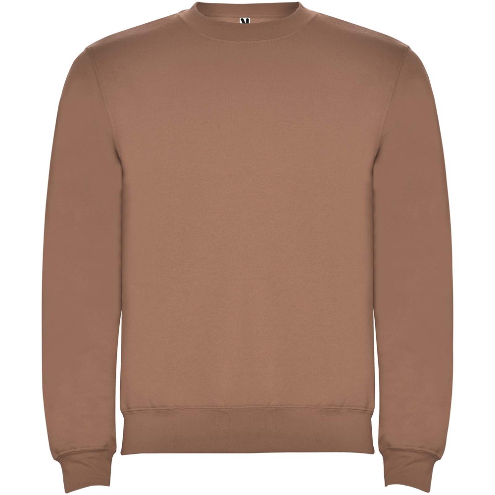 Clasica 280 g/m² unisex trui met ronde hals - Mocca