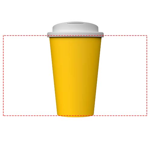 Americano® Infiniti geïsoleerde beker van 350 ml met morsbestendig deksel