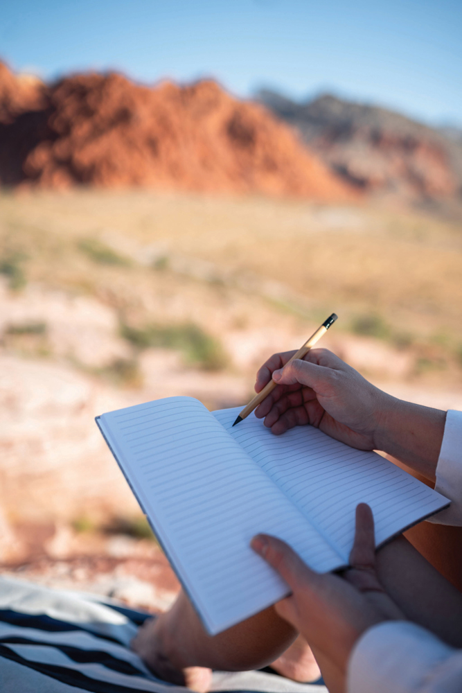 Bamboe infinity potlood met gum