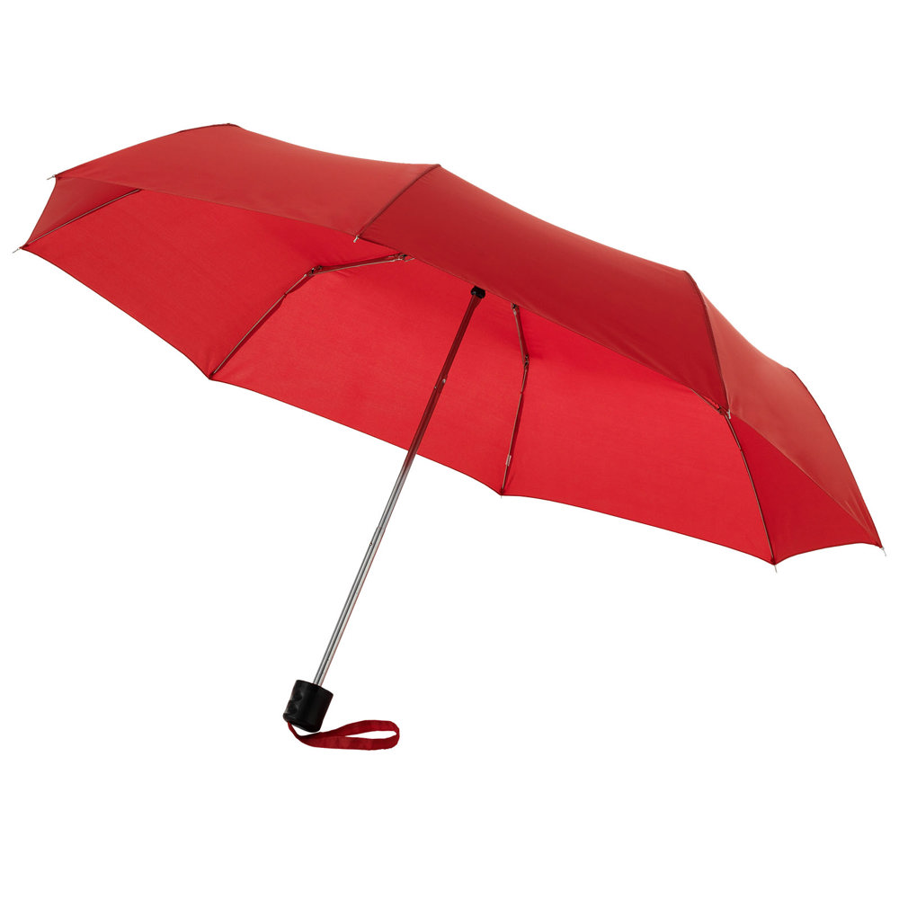 Ida 21.5'' opvouwbare paraplu - Rood