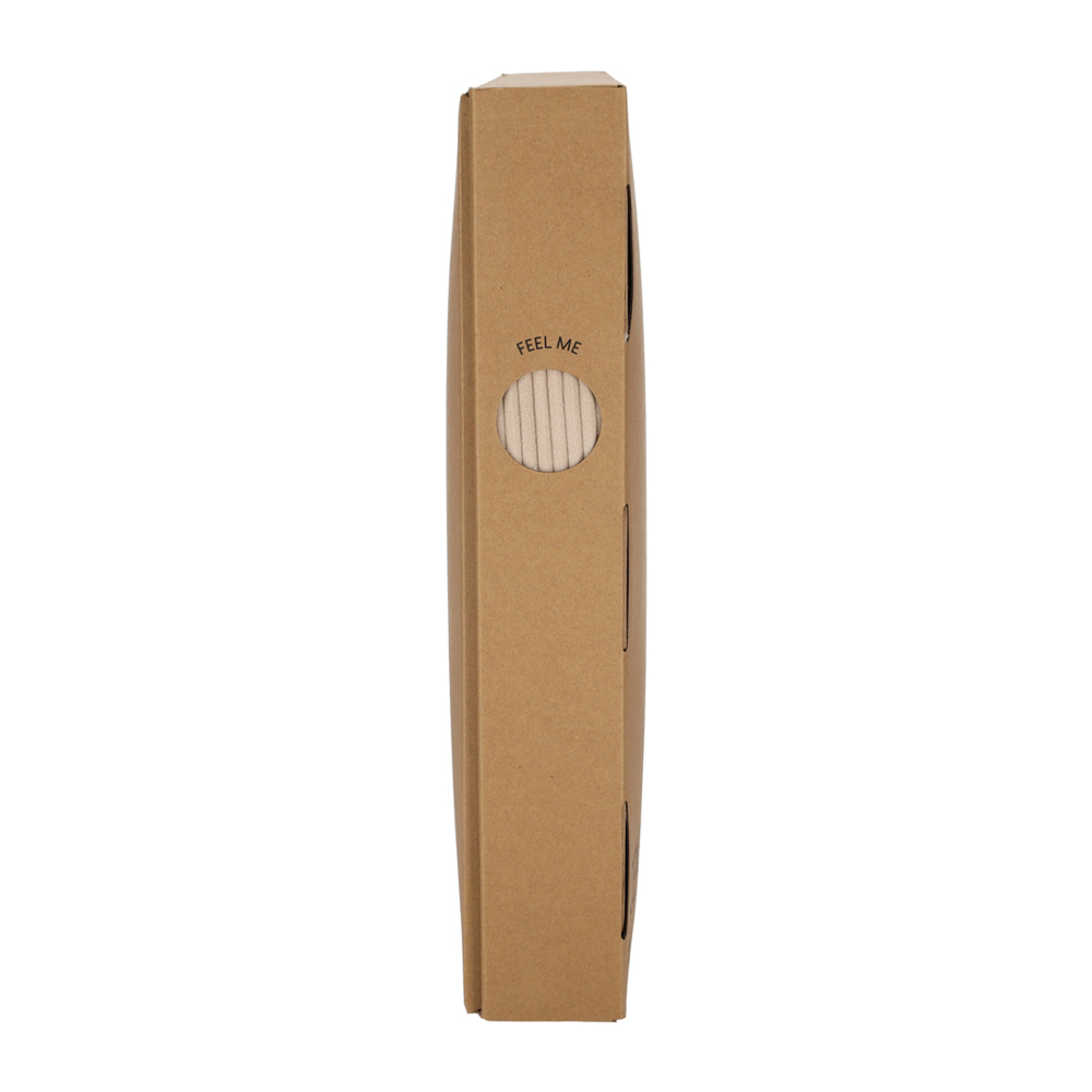 JENS Living Warmtekussen RPET 40x40 Ribbel Taupe