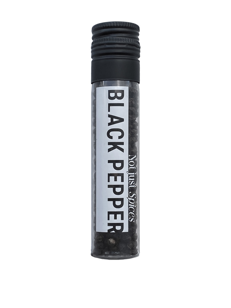 Brievenbuspakket | 1 x zwarte peper (26 gram) | 1 x Himalaya zout (63 gram) | 1 olijfolie 50 ML | rPET
