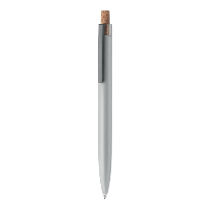 BERGAMO + - Gerecyclede aluminium pen - Mat zilver