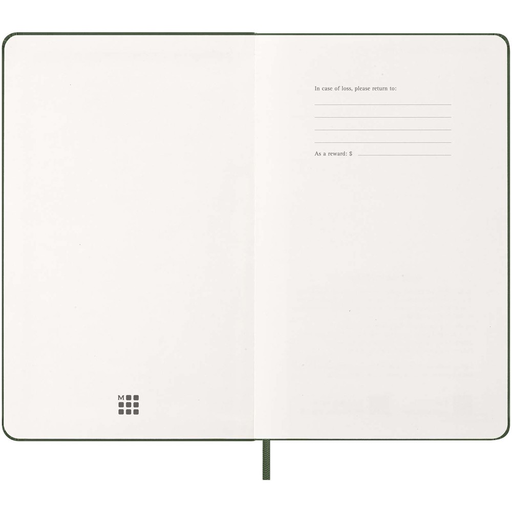 Moleskine week-agenda voor 12 maanden met harde kaft L