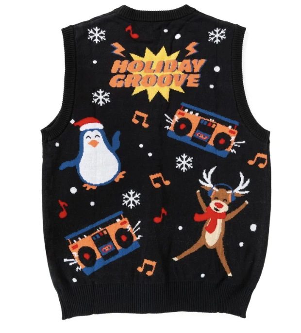 Kerst Spencers Acryl met knopen