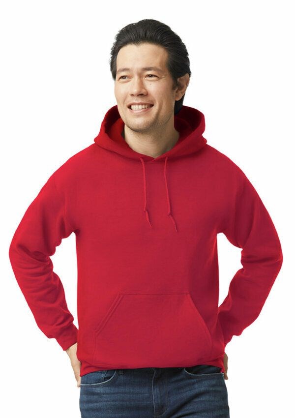 Gildan Heavy Blend Hooded Sweater - 194 Cherry Red