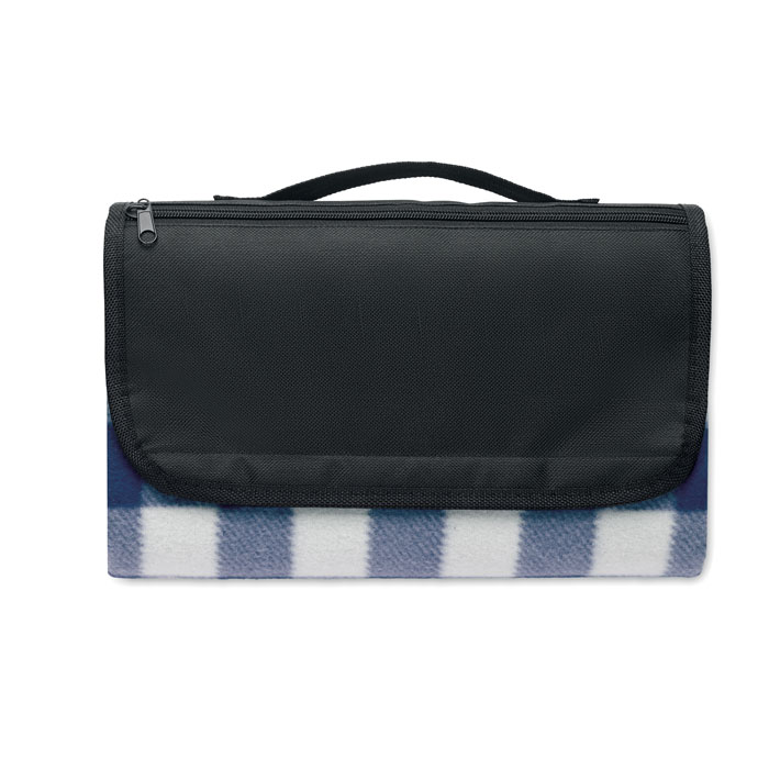 CALY - RPET fleece deken 150 gr/m² - blauw
