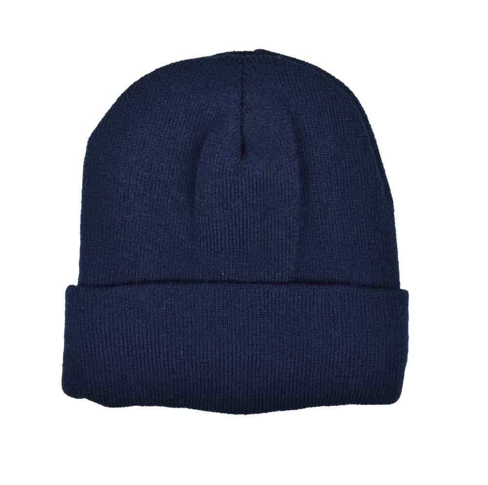 Nilton's Gebreide muts met fleece - Navy (PMS 533c) / Navy