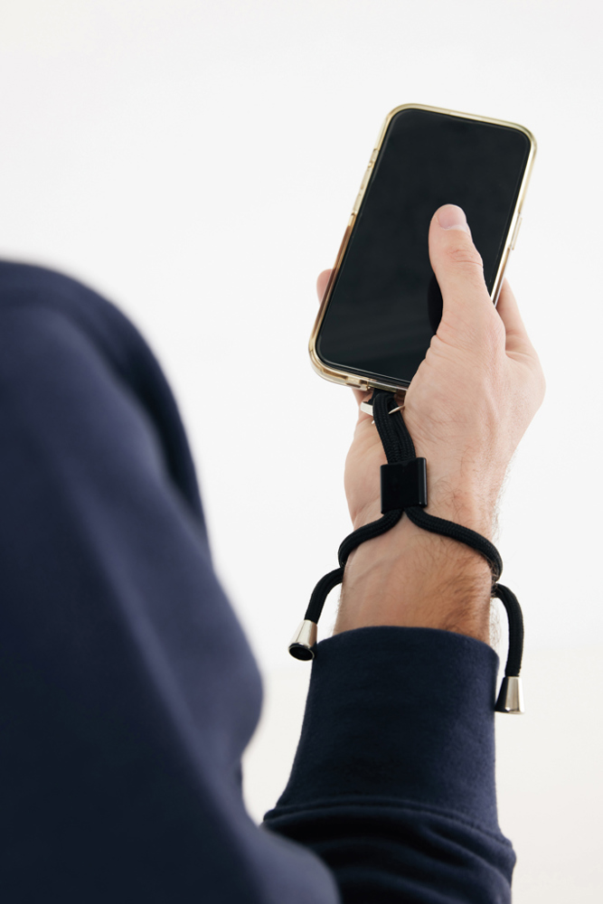 CarryLoop RCS rPET verstelbare telefoonhouder met polsband