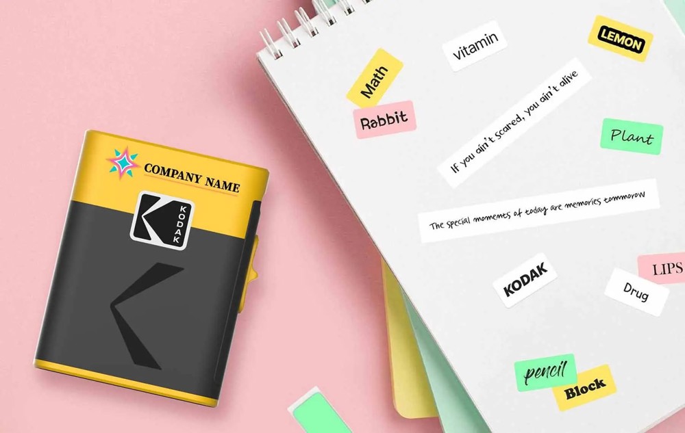Kodak Era Instant Label Printer- Geel