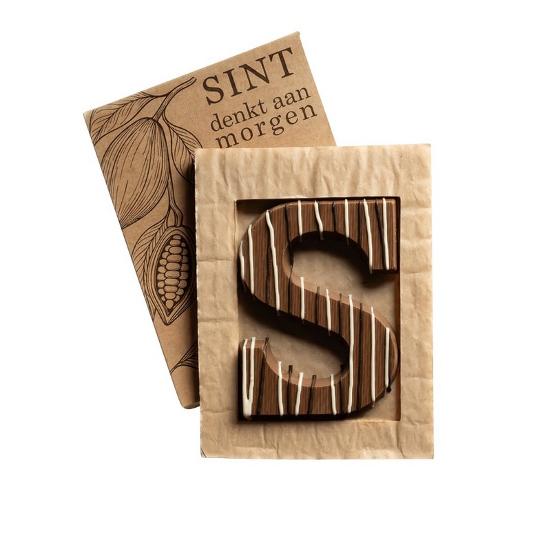 Luxe Chocoladeletter S Marmer