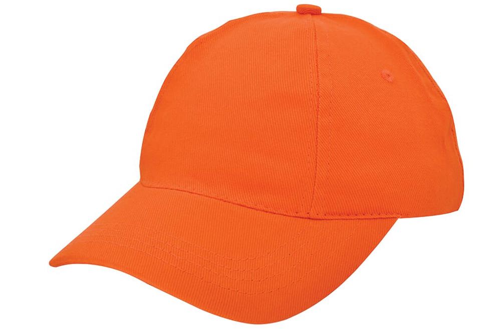 Brushed promo cap - Oranje (PMS 165c) / Oranje