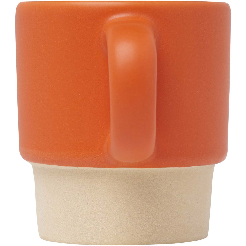 Olympia 130 ml stapelbare expressokop met kleibodem