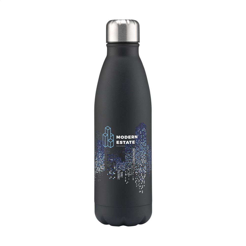 Topflask 750 ml Single Wall drinkfles - Zwart