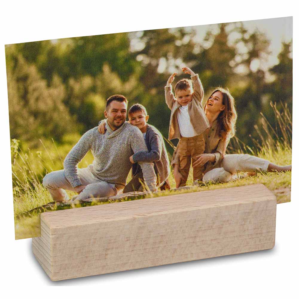 Houten fotohouder - zonder lasergravure