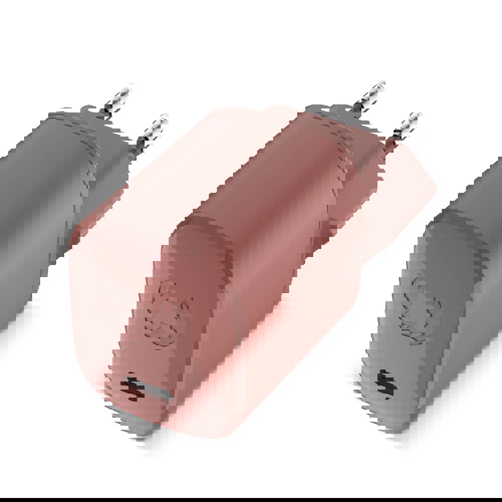 2WC20 I Fresh &amp; Rebel USB-C Mini Charger USB-C PD // 20W - Licht Rood