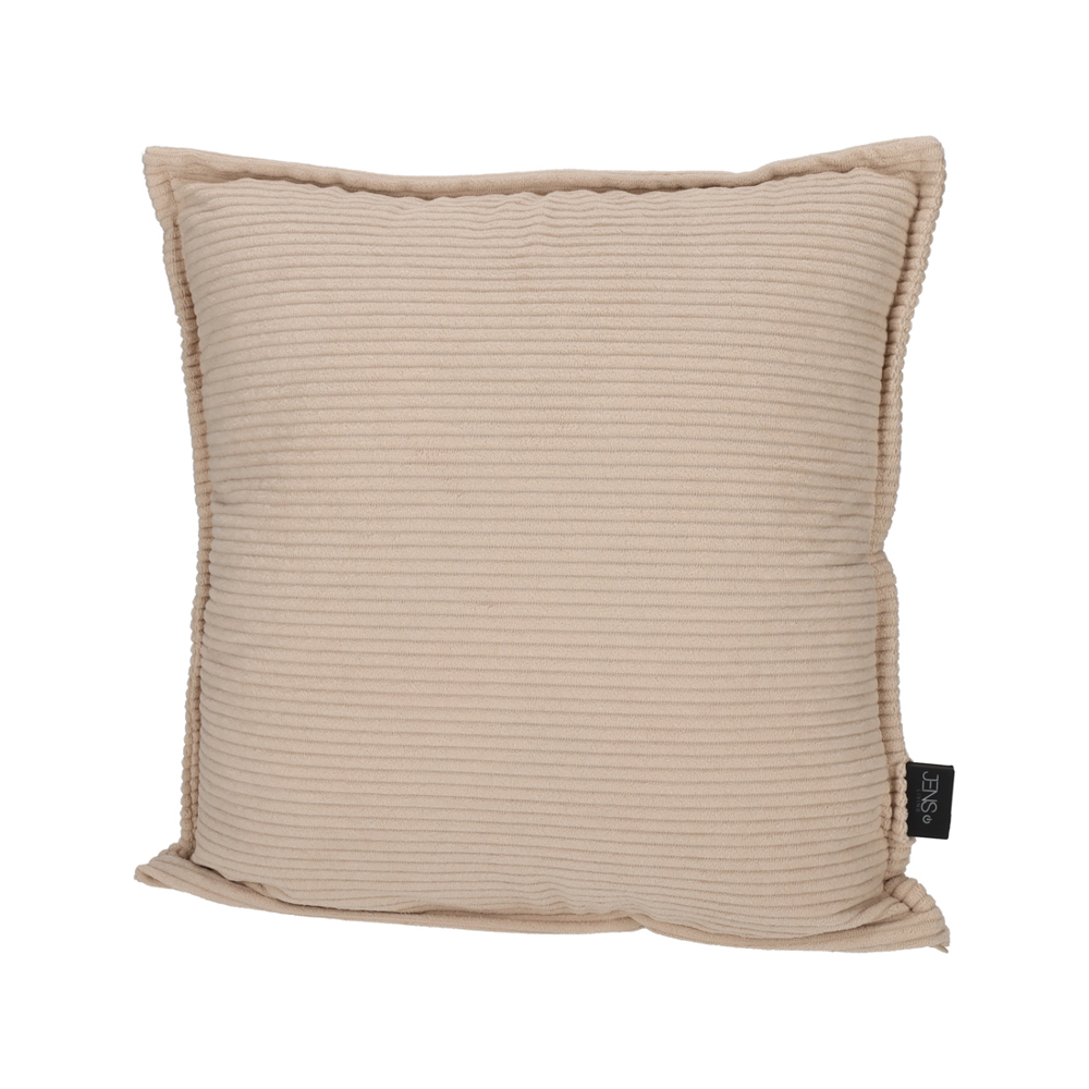 JENS Living Warmtekussen RPET 40x40 Ribbel Taupe