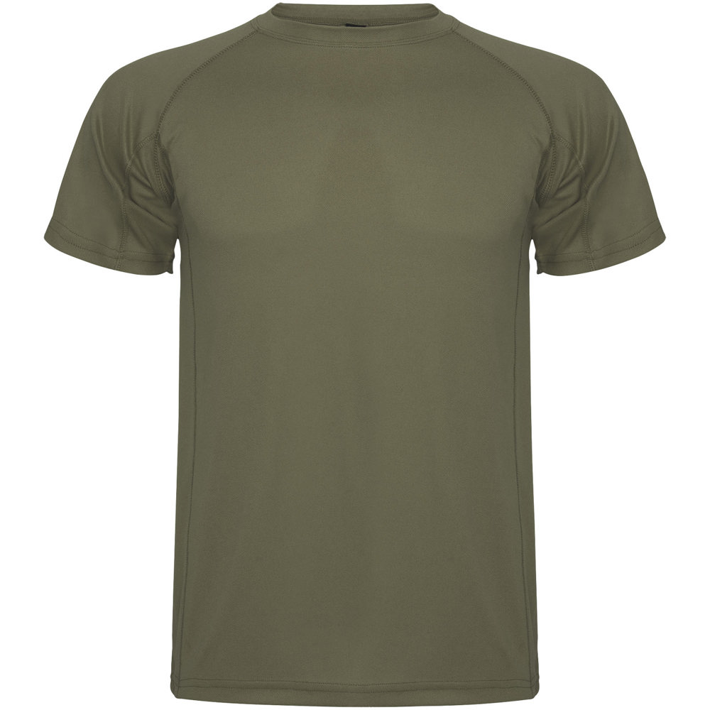 Montecarlo 150 g/m² sportshirt met korte mouwen voor heren - Militair groen