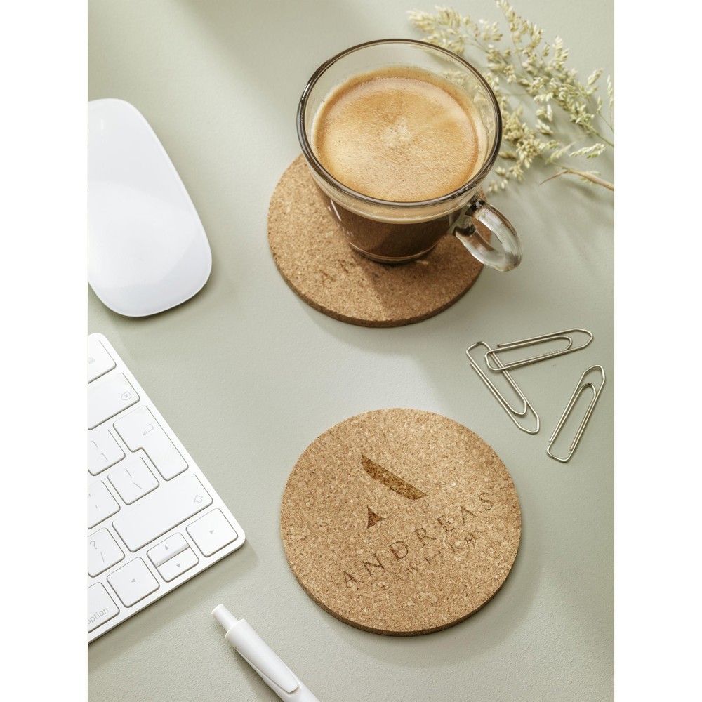 Cork Coaster Set onderzetters