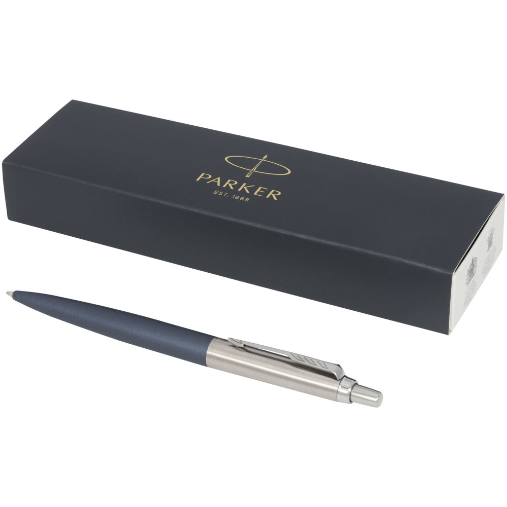 Parker Jotter XL matte balpen met chroom (blauwe inkt) - Blauw