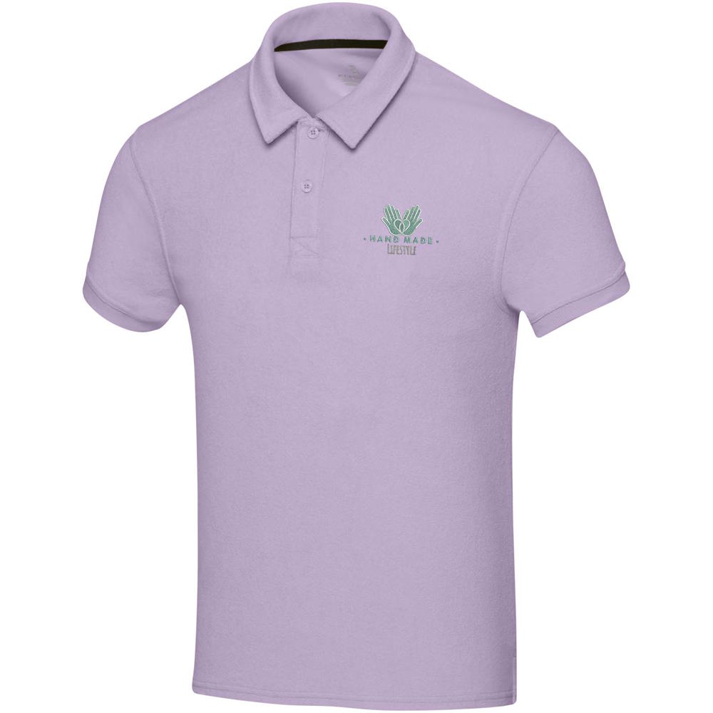 Akoya gerecyclede terry unisex polo